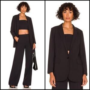 Theory Casual Blazer in Precision Ponte Black size 2